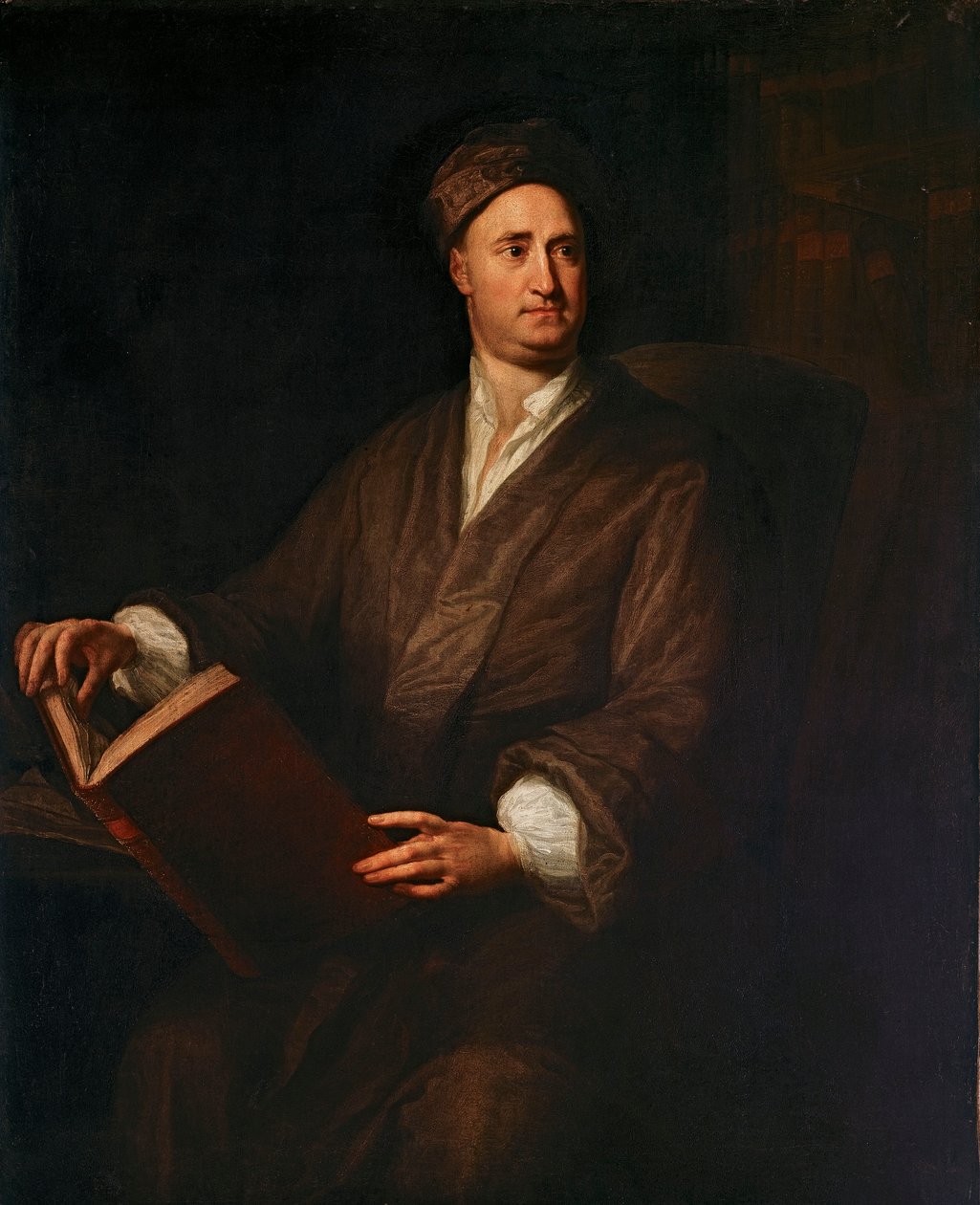 De Eerwaarde Nicholas Tindal, c.1726-44 door George Knapton