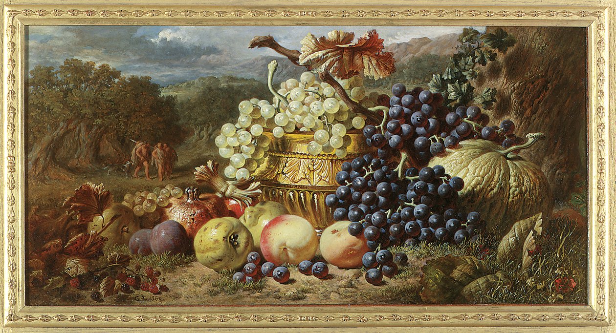 Een straaltje zonlicht, 1862 door George Lance