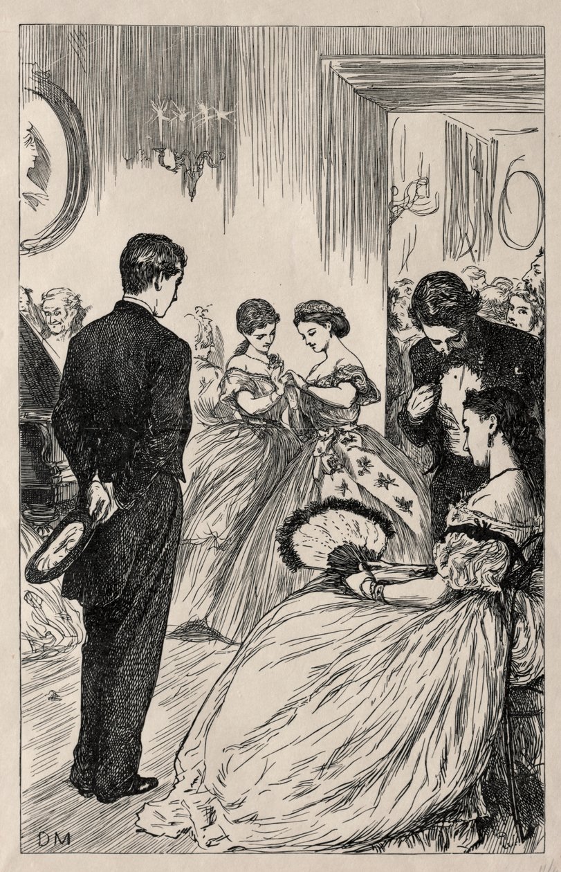 Coelebs op Zoek naar een Mulready Envelop door George Louis Palmella Busson Du Maurier