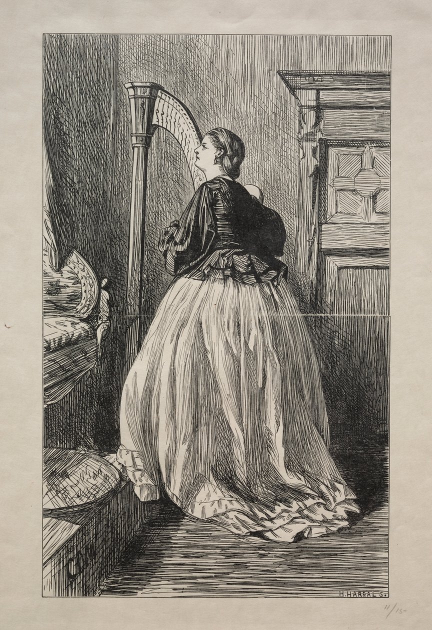 O zing opnieuw dat eenvoudige lied, 1862 door George Louis Palmella Busson Du Maurier