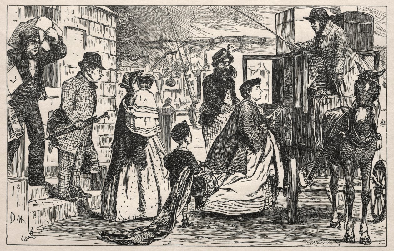Ons briljante falen, 1865 door George Louis Palmella Busson Du Maurier