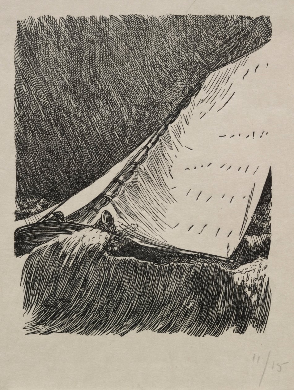 Tweede Gedachten, 1866 door George Louis Palmella Busson Du Maurier