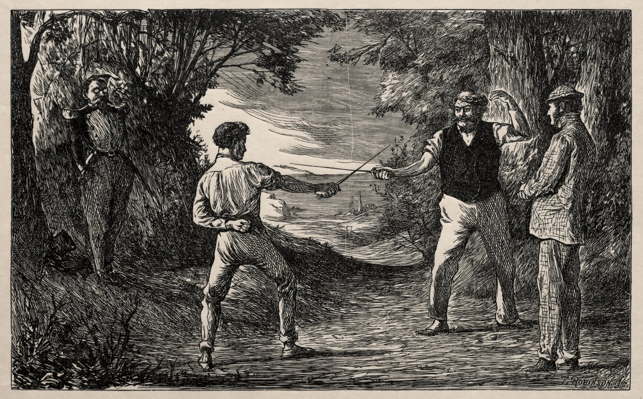 De Oprechte Wiebeler, 1865 door George Louis Palmella Busson Du Maurier