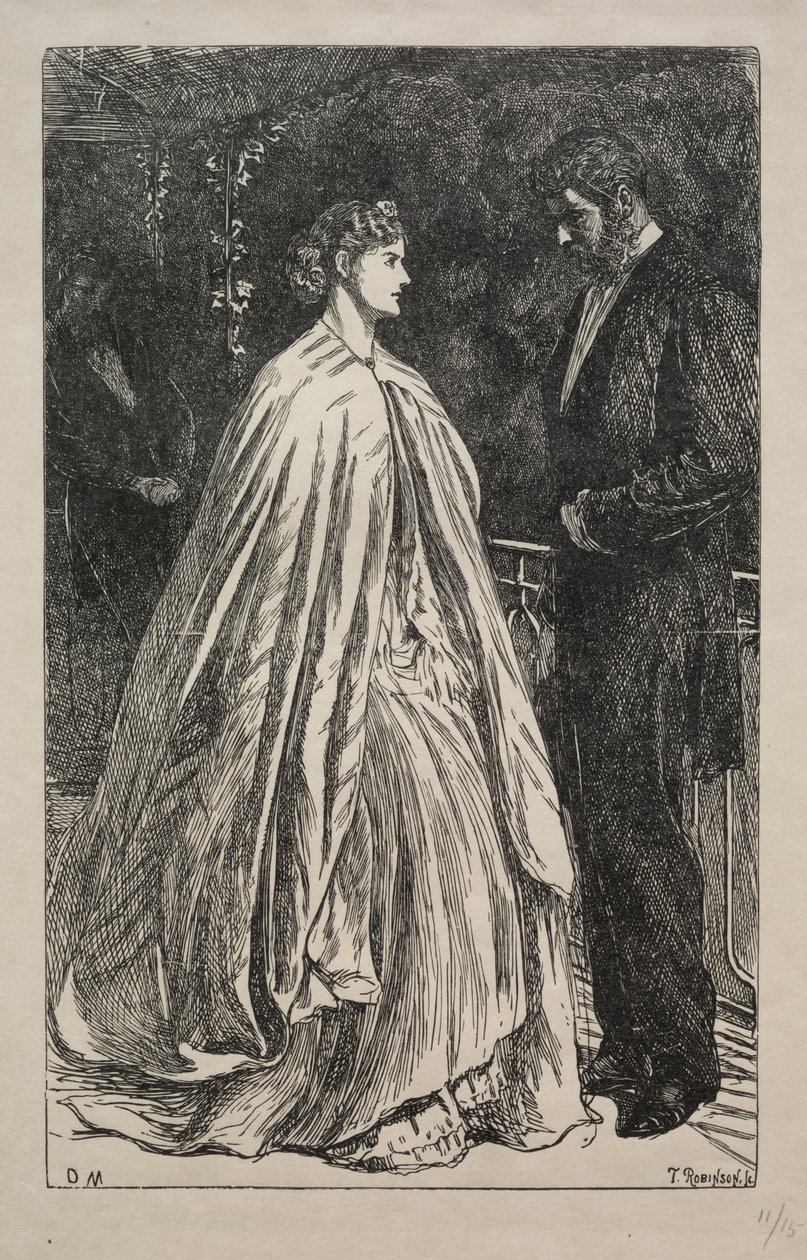 Twee tegen Eén op de Majoor door George Louis Palmella Busson Du Maurier