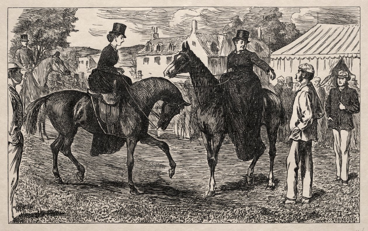 Waarom de Pifflers hun terugwedstrijd verloren, 1865 door George Louis Palmella Busson Du Maurier