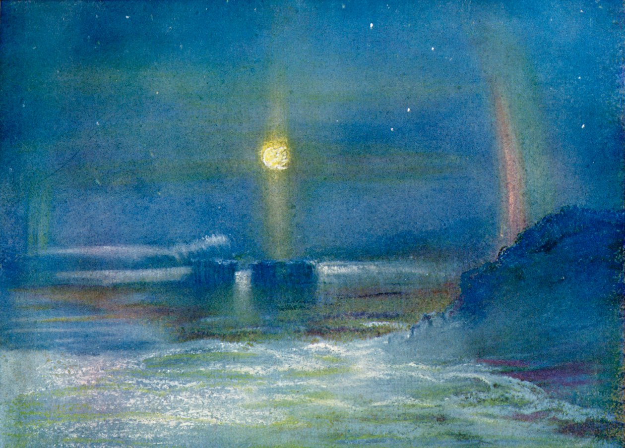 Een paraselene, c1908, 1909 door George Marston