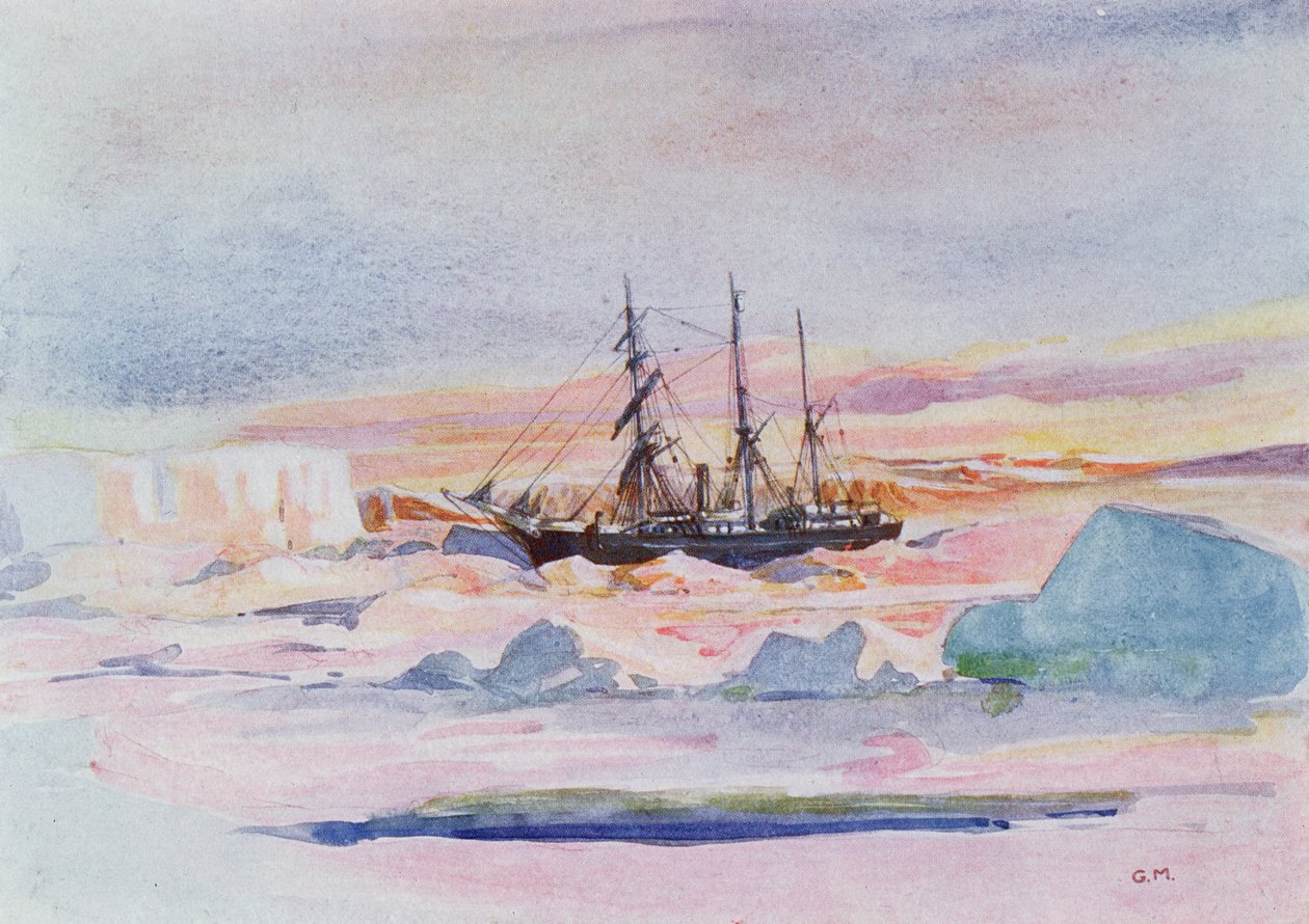 Aurora Australis, illustratie uit 