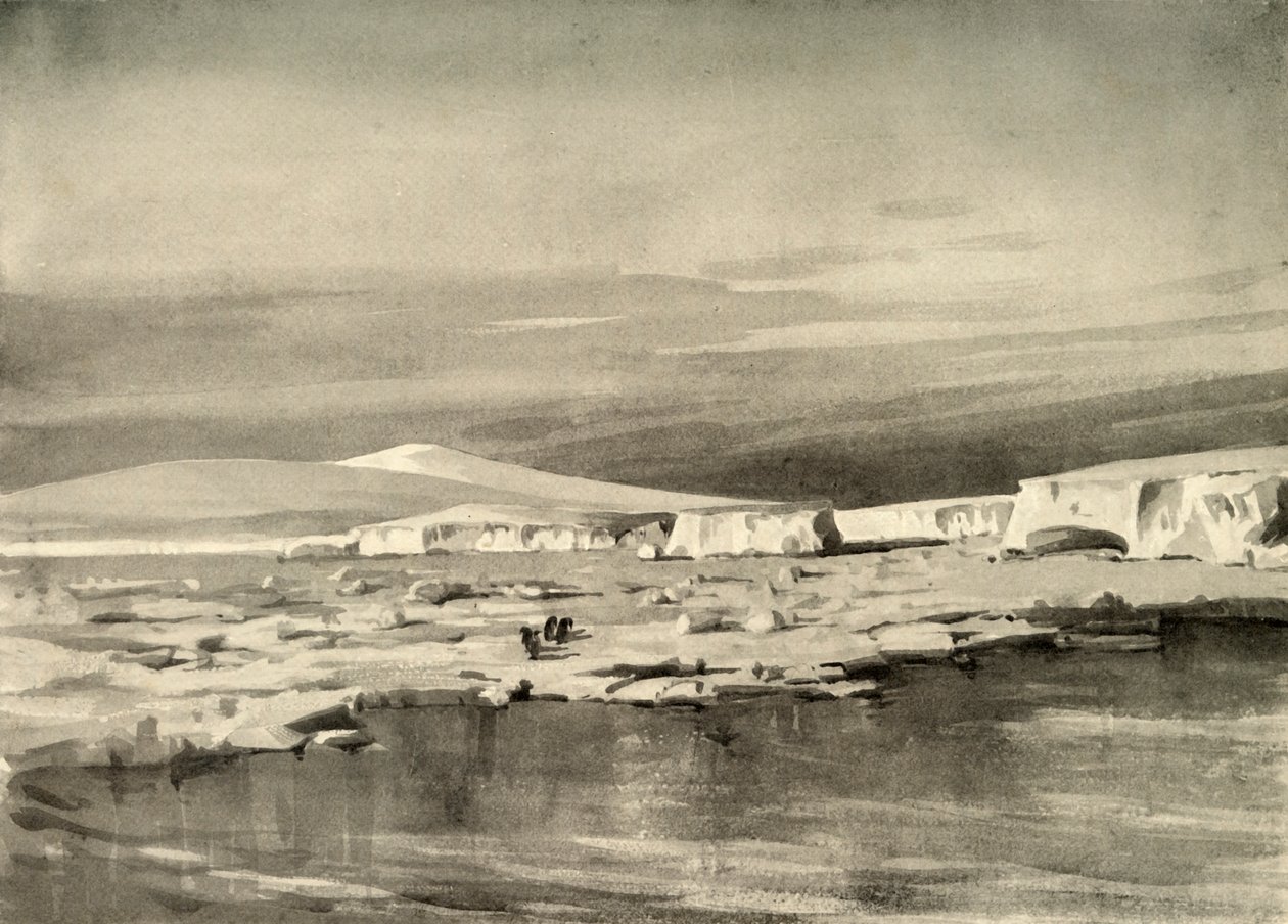 Baai van Walvissen, of Balloon Bight, c1908 door George Marston