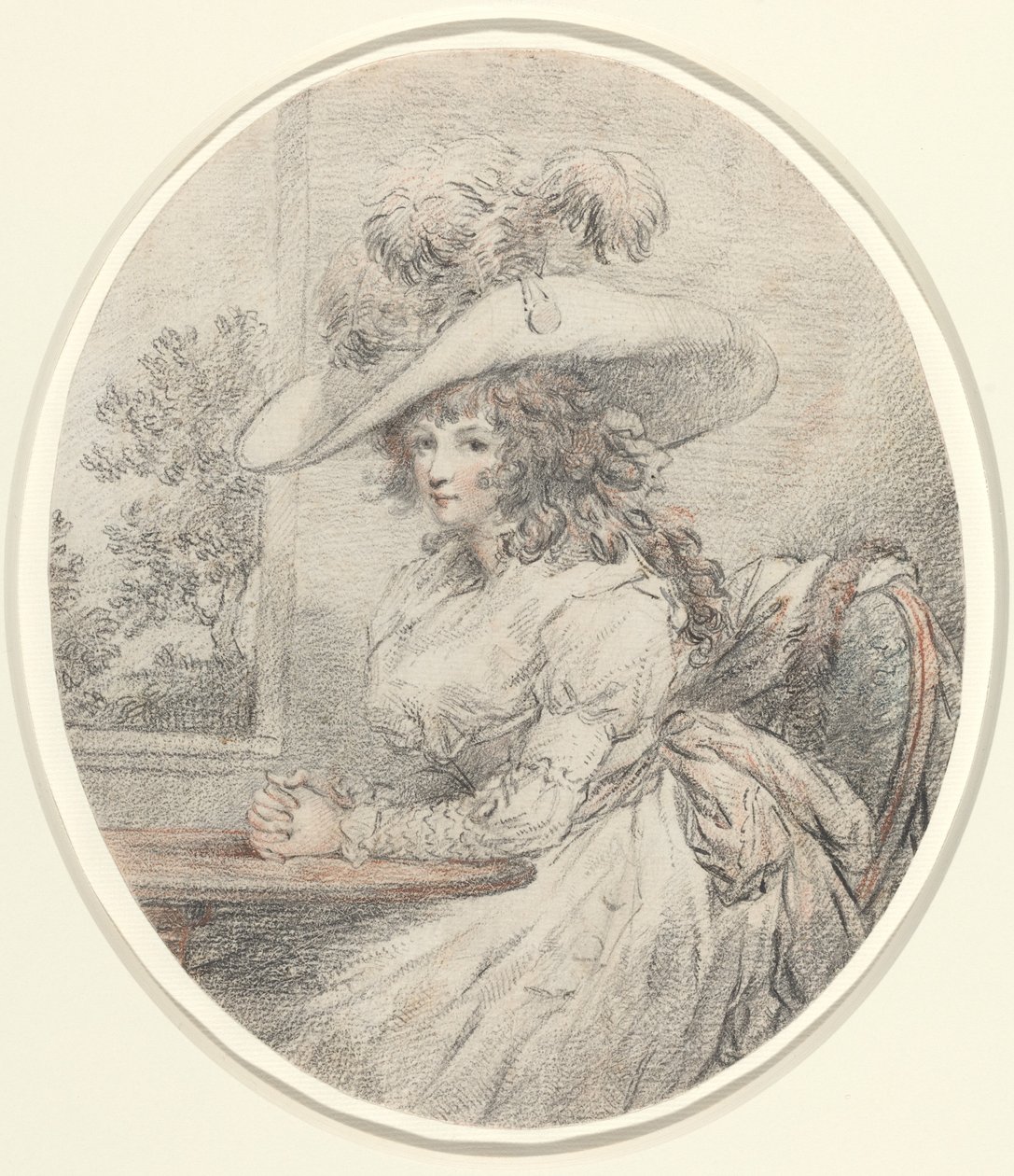 Anne Ward Morland door George Morland