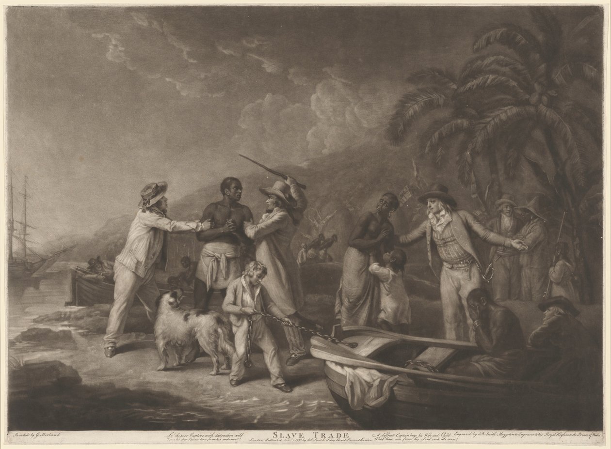 Slavenhandel door George Morland