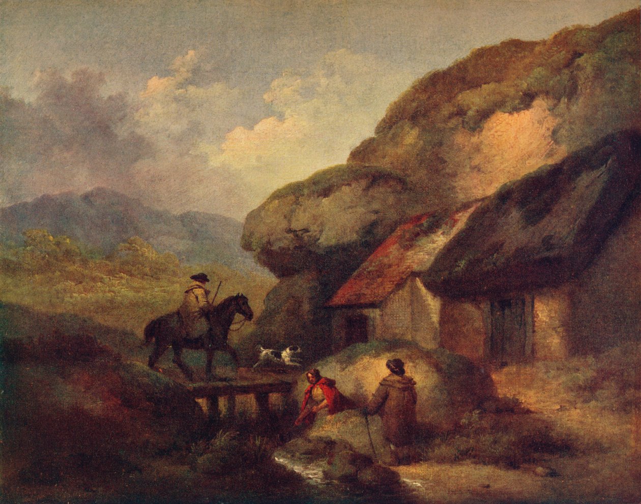 De Reiziger, ca. 1795 door George Morland