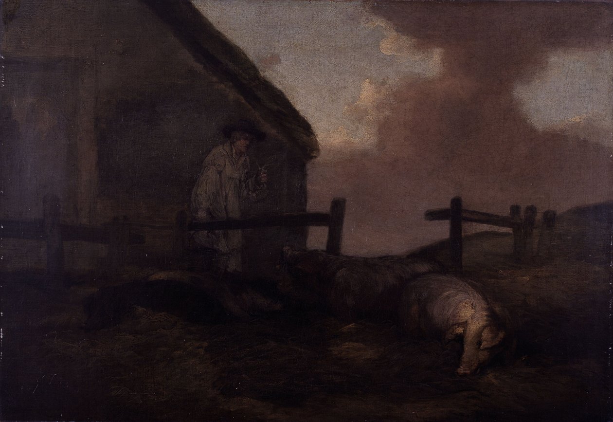 Zwijnenhoeder door George Morland