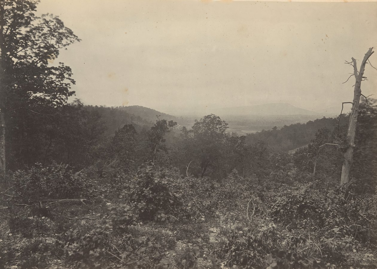 Mission Ridge scène van Sherman