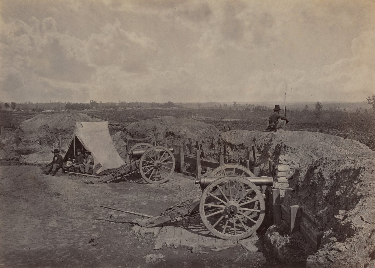 Rebellenwerken voor Atlanta, GA, nr. 4 door George N. Barnard