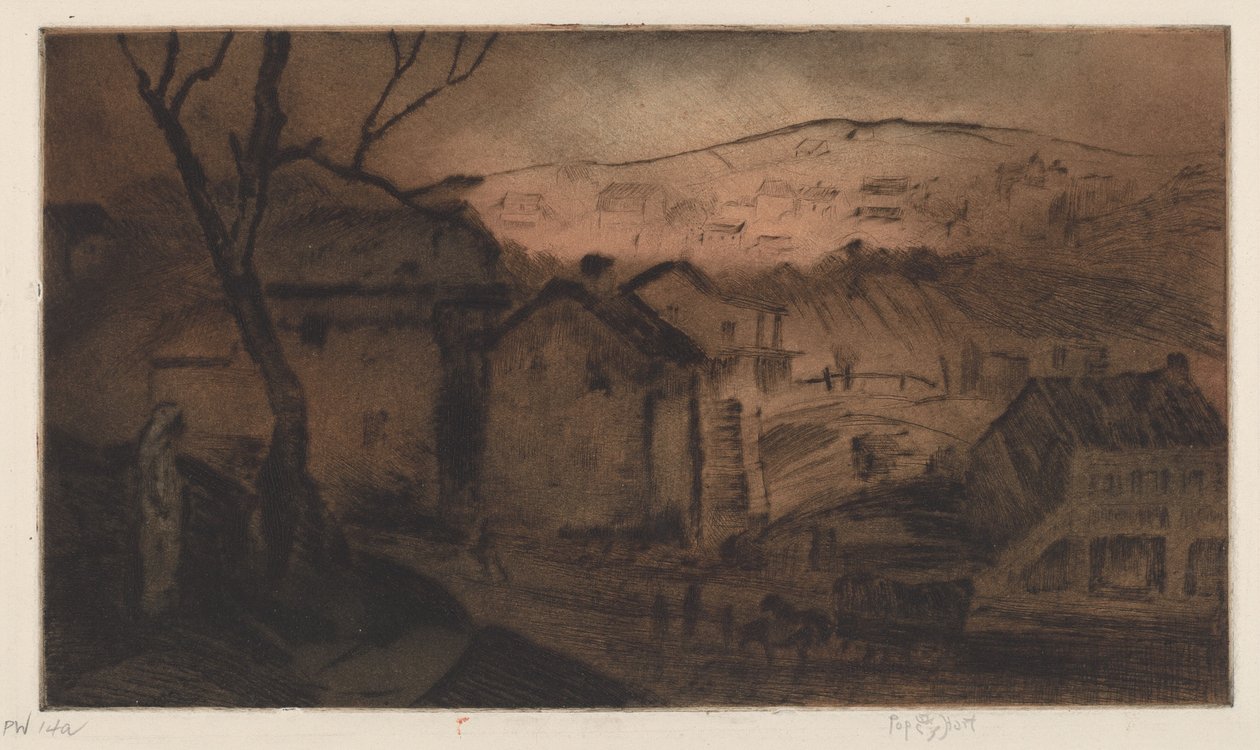 Jersey Heuvels door George Overbury