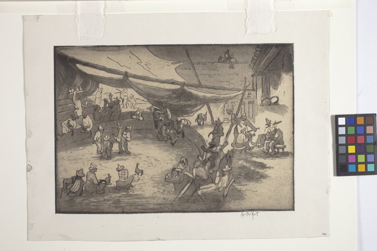 Vogels matchen en wegen door George Overbury