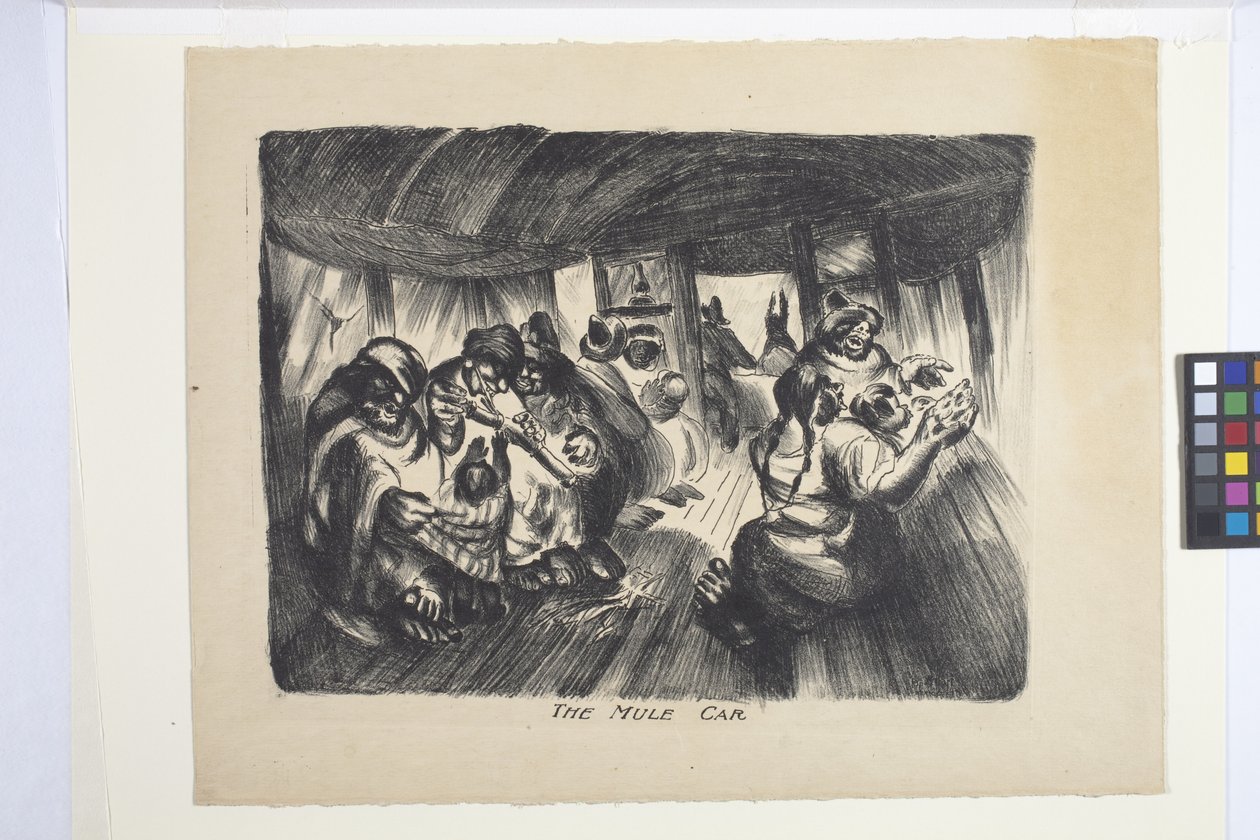 De Muilezelwagen door George Overbury