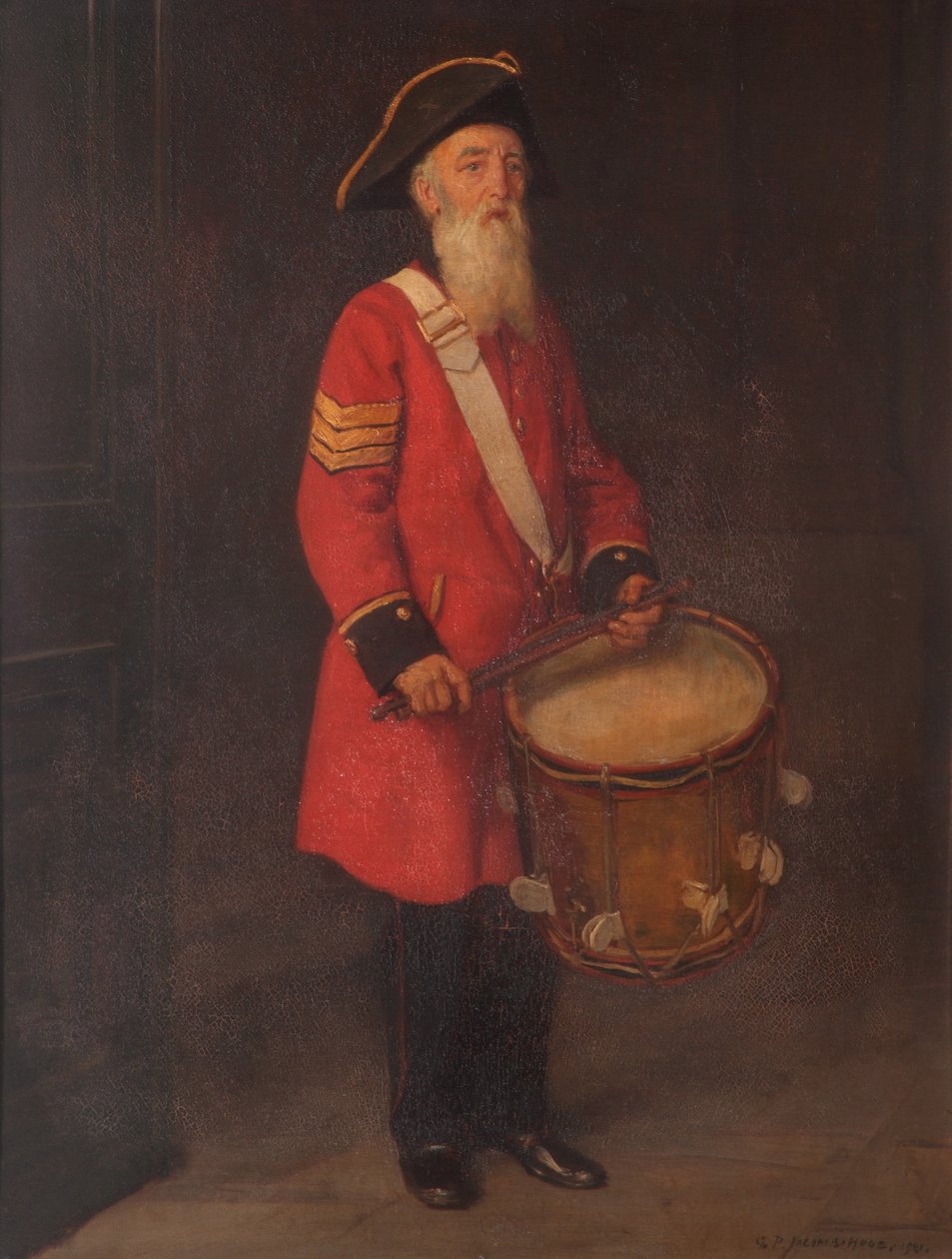 Sergeant Drummer Henry Gribble door George Percy Jacomb Hood