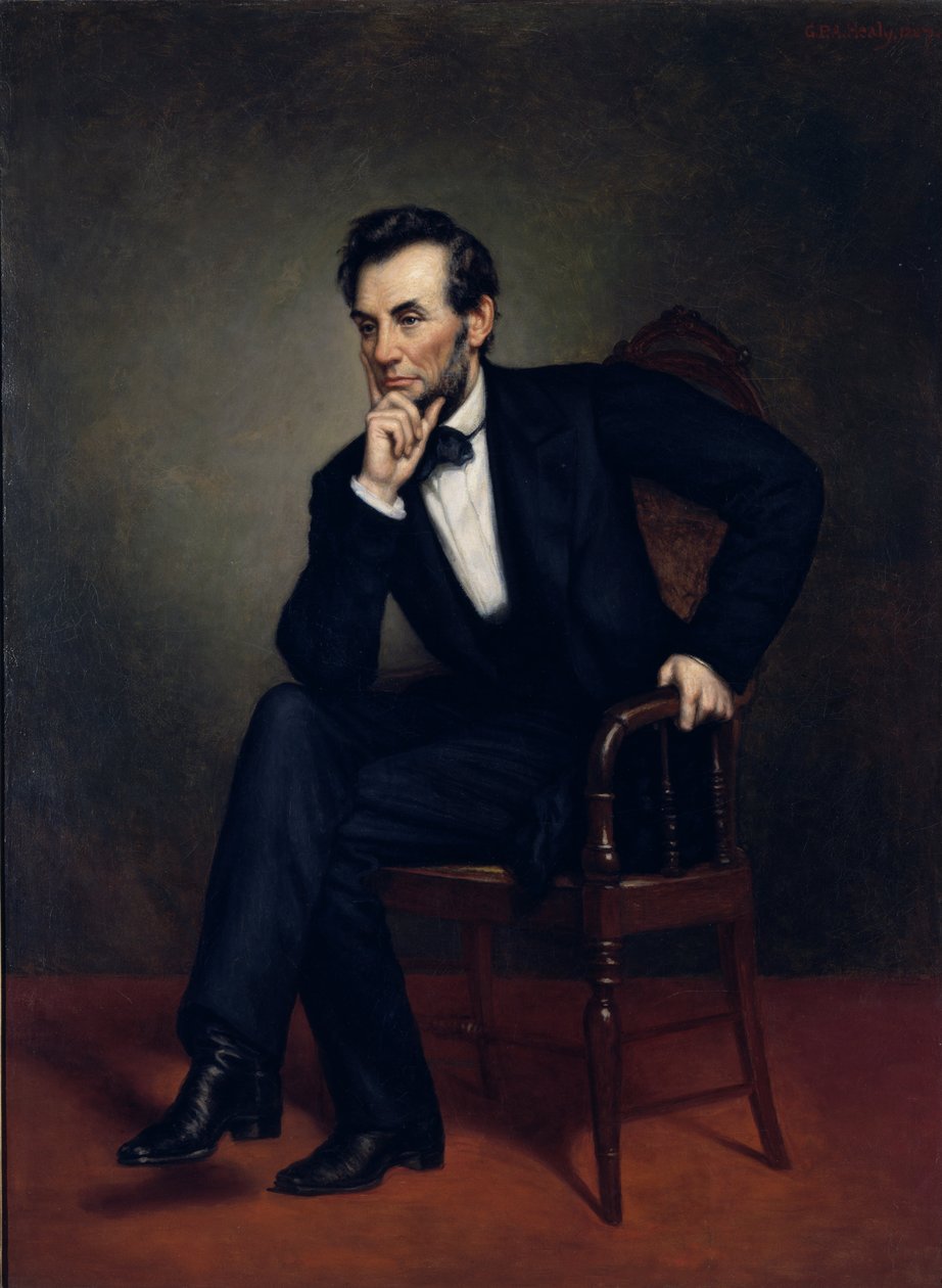 Abraham Lincoln door George Peter Alexander Healy