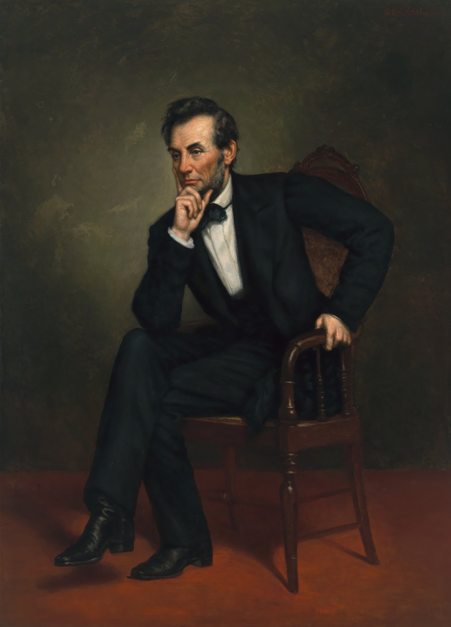 Abraham Lincoln door George Peter Alexander Healy