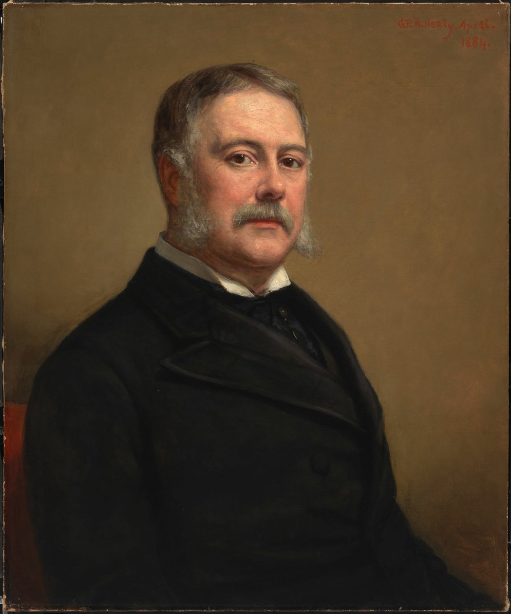 Chester Alan Arthur, april 1884 door George Peter Alexander Healy