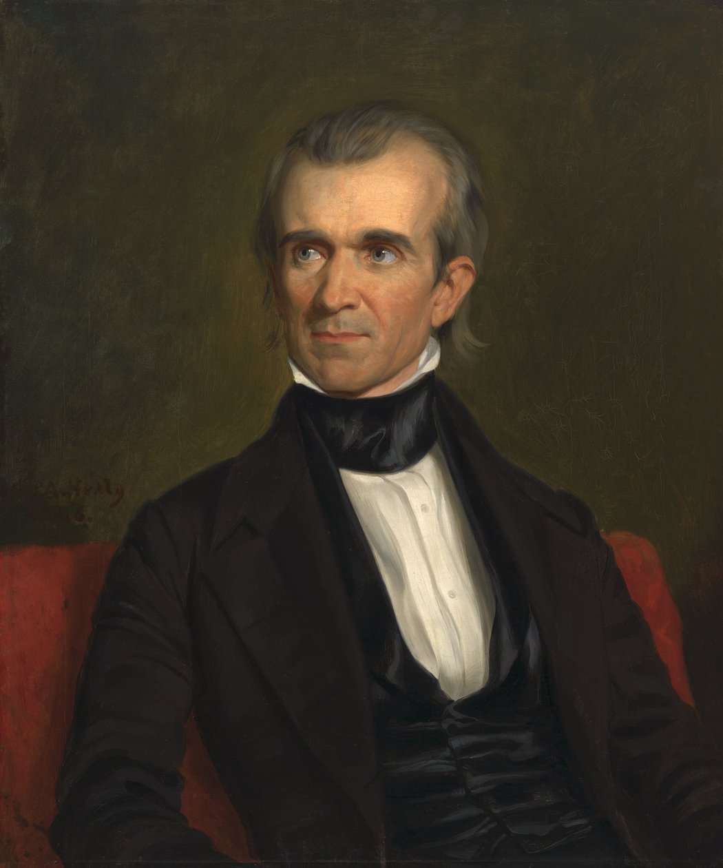 James Knox Polk door George Peter Alexander Healy