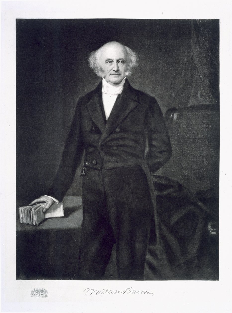 Martin Van Buren, 8e president van de Verenigde Staten van Amerika, uitgegeven 1901 door George Peter Alexander Healy