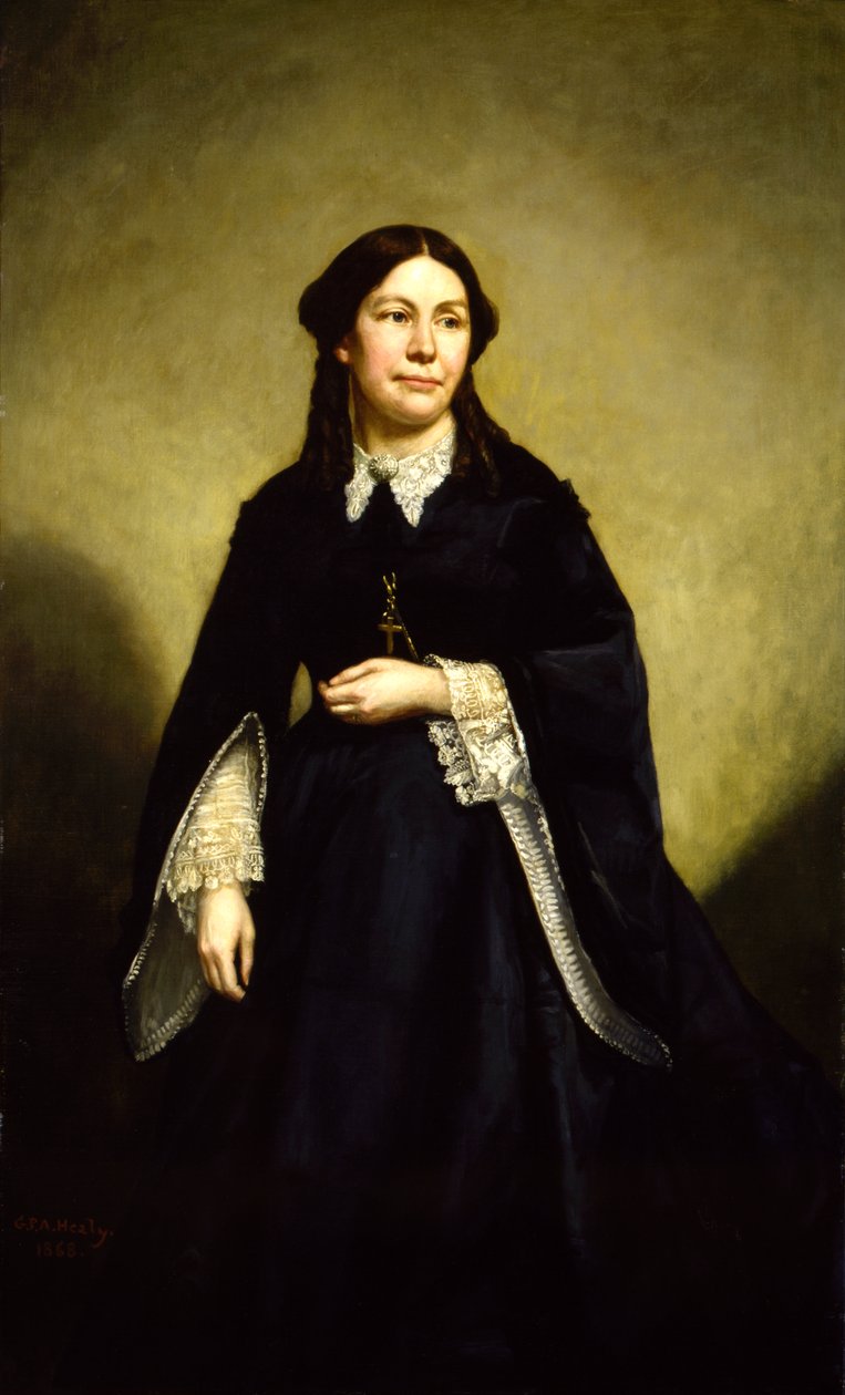 Mevrouw William Tecumseh Sherman, 1868 door George Peter Alexander Healy