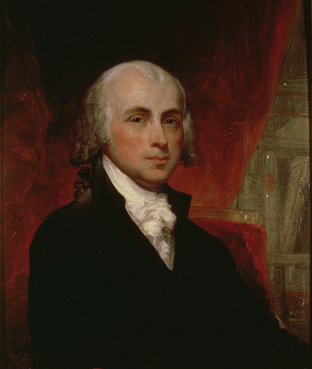 Portret van James Madison (1751-1836) door George Peter Alexander Healy
