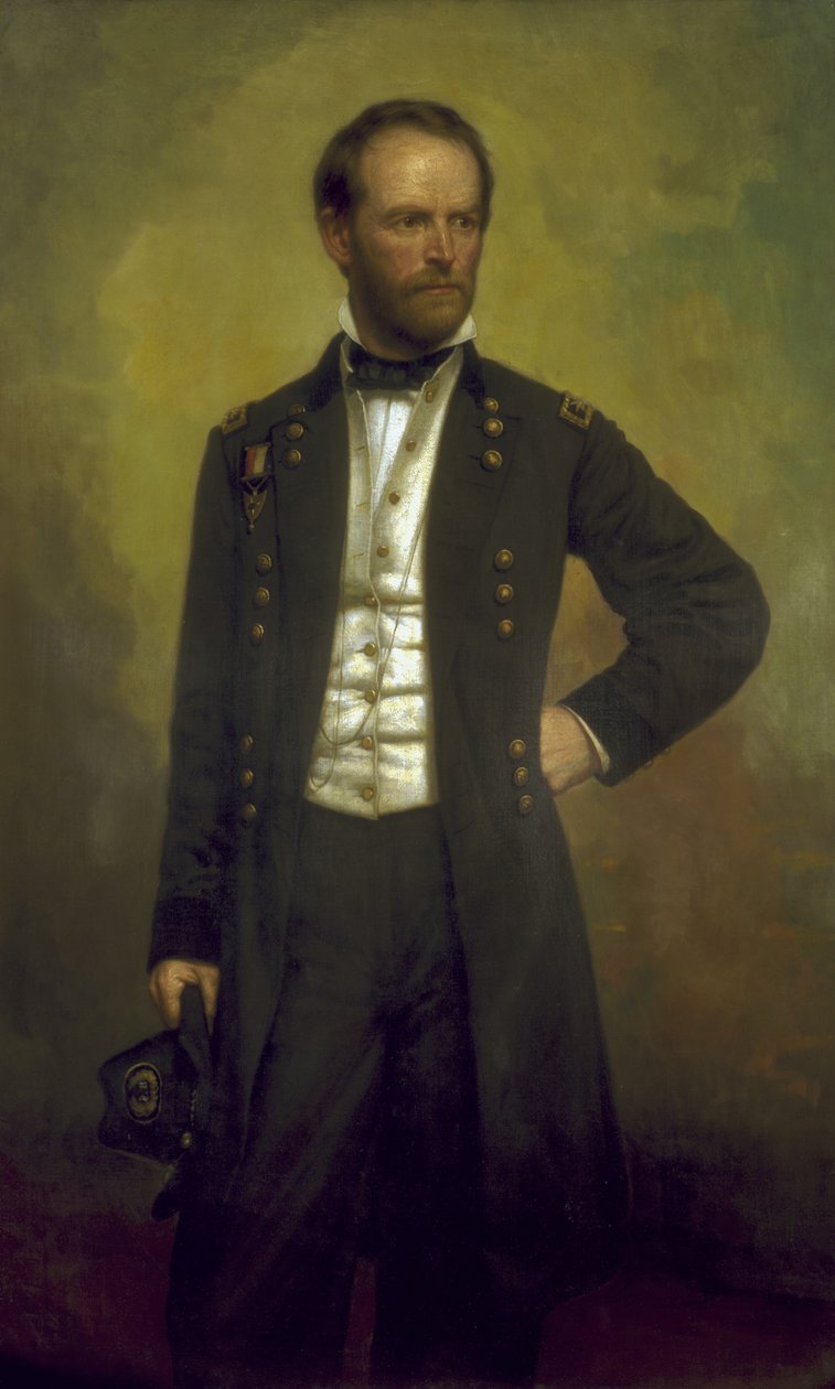William T. Sherman door George Peter Alexander Healy