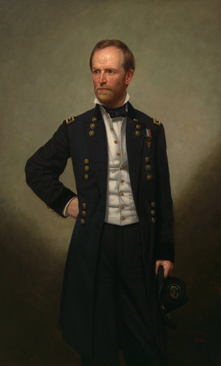 William T. Sherman door George Peter Alexander Healy