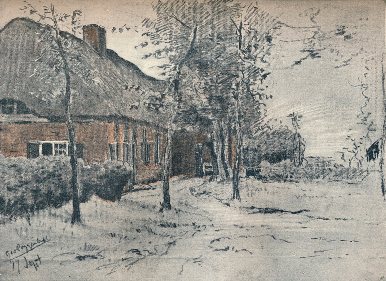 Een Nederlandse boerderij door George Poggenbeek