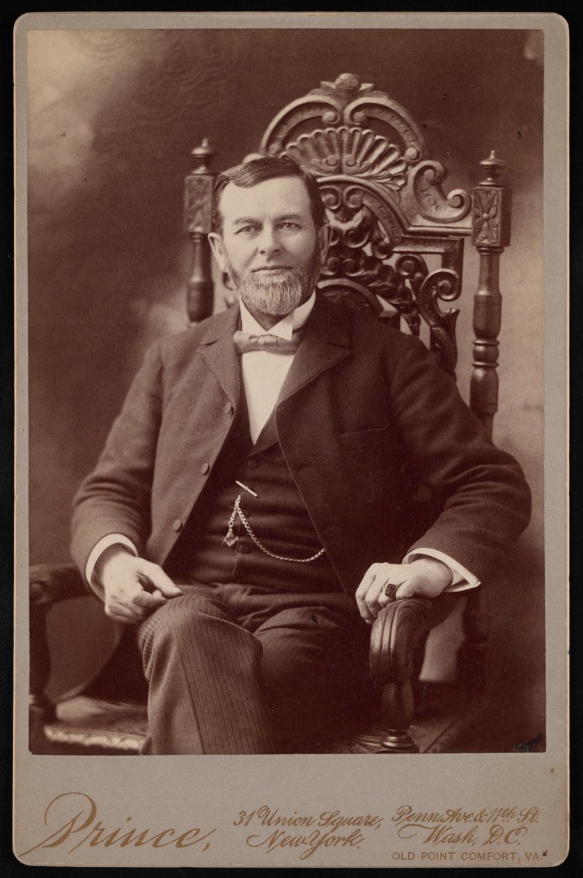 Portret van Joseph Williams Collins 1839-1904, 1890s door George Prince
