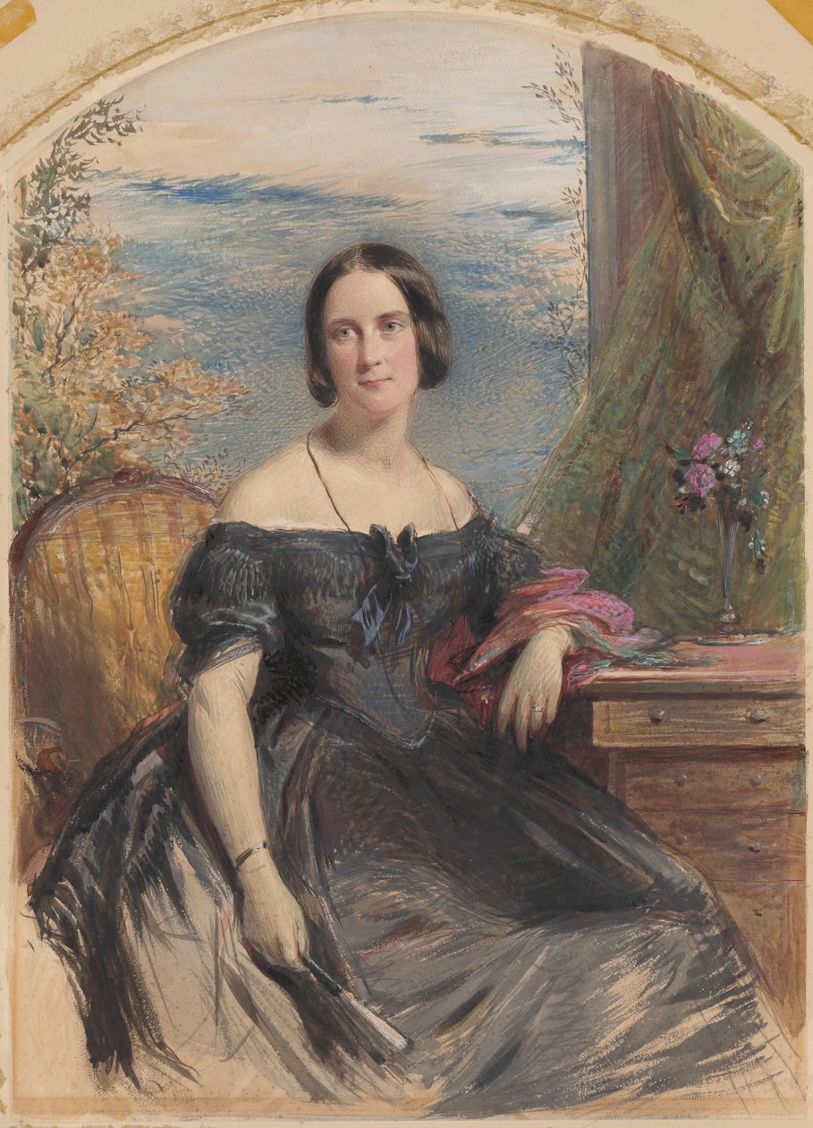 Mevrouw Anne Walbanke-Childers door George Richmond