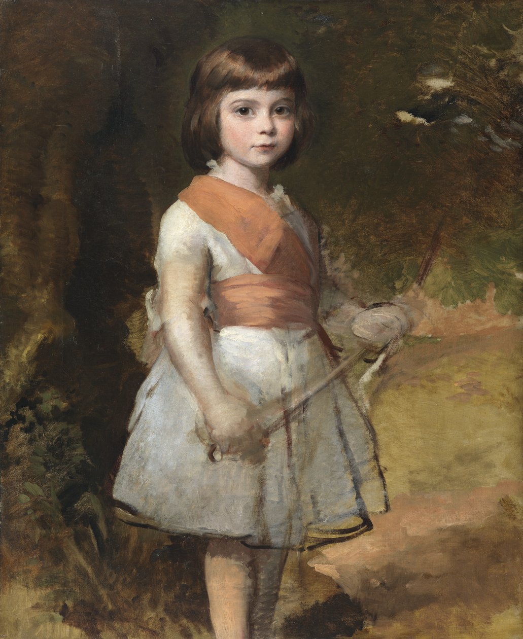 De jongste zoon van de kunstenaar, John, in 1861 door George Richmond