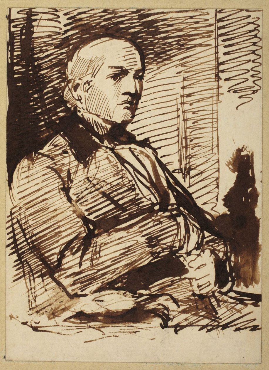 De zittende man door George Richmond