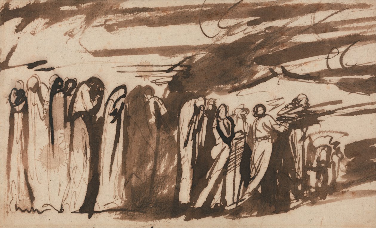 Een processie van de verdoemden:  Studie naar de verdoemden in Dante