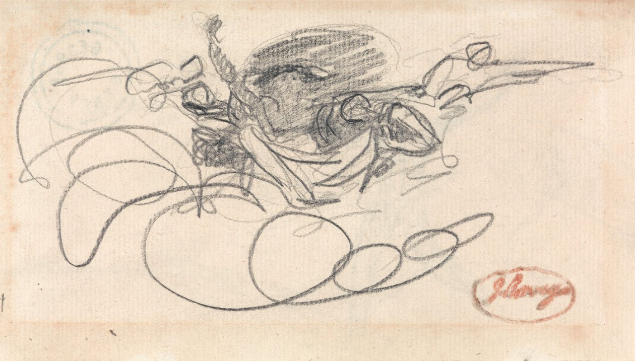 Luchtacrobatiekgroep door George Romney