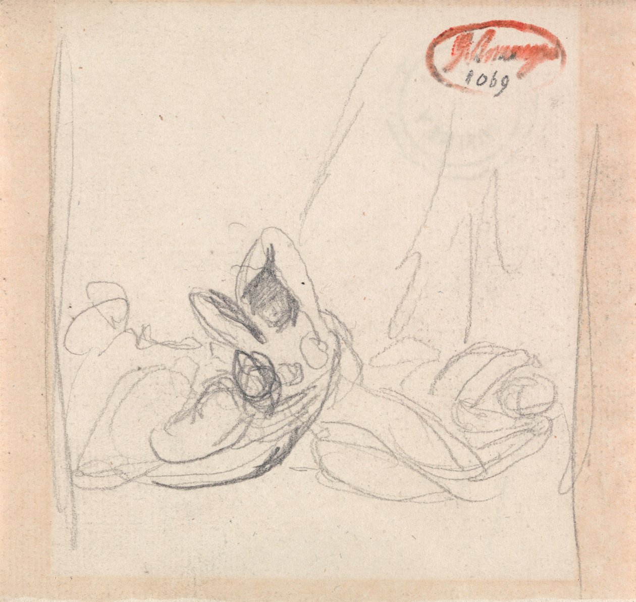 Amon en Iphigenia door George Romney