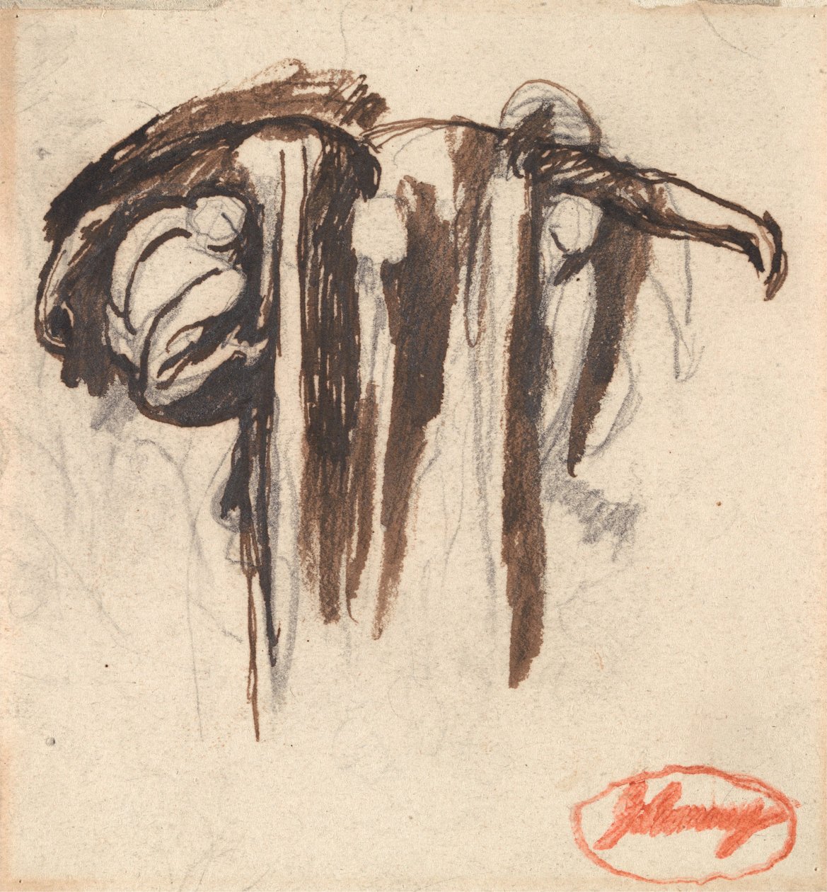 De verschijning van Noach bij de verzoeking van Christus door George Romney