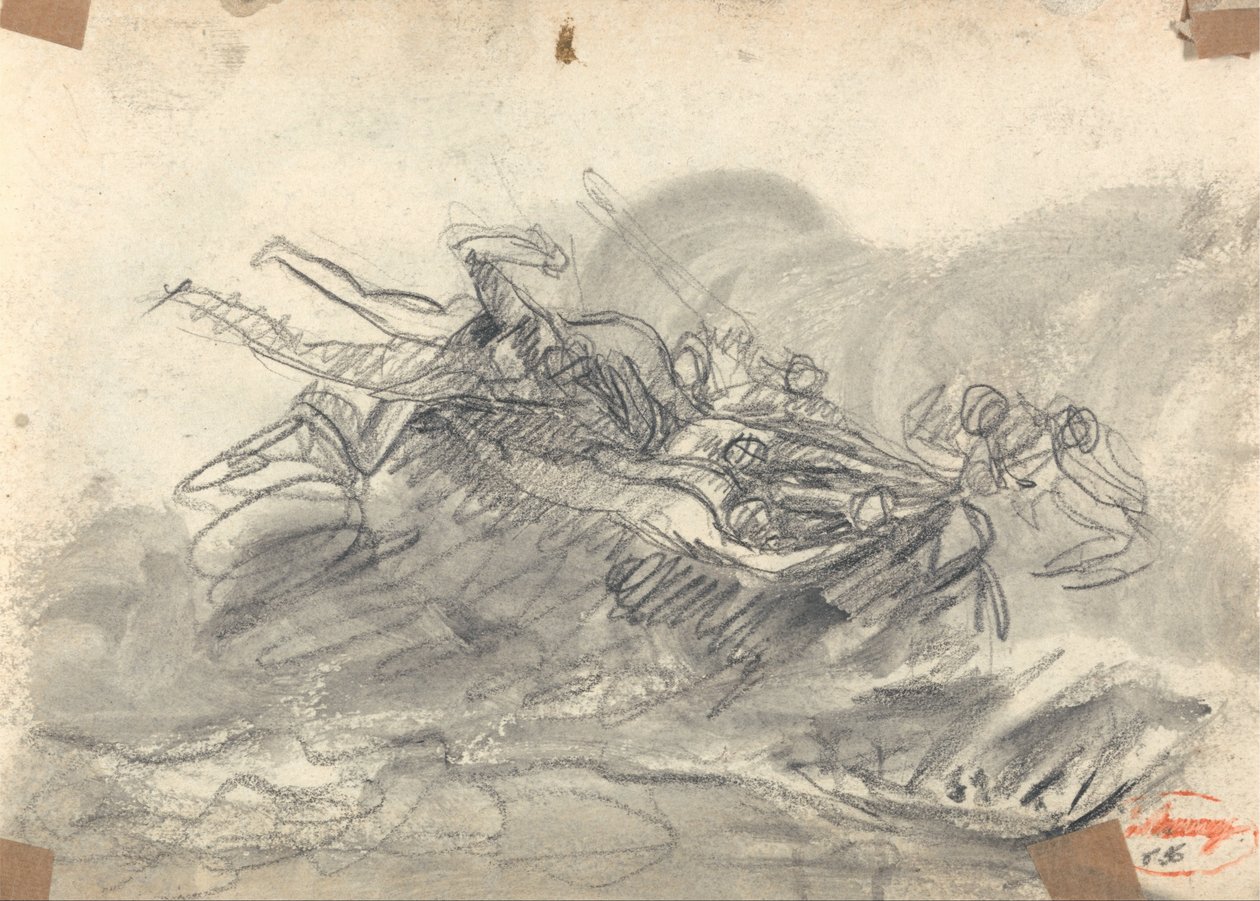 Feeën voor de verzoeking van Christus door George Romney