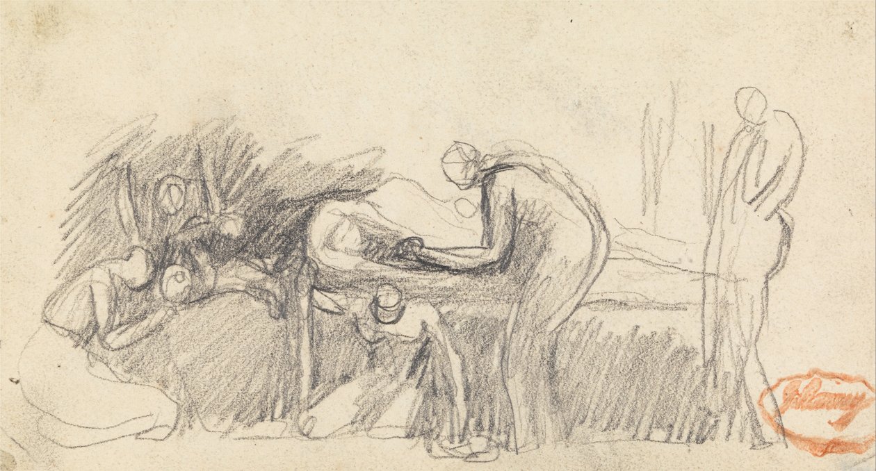 Figuur Samenstellingsstudie 23 door George Romney