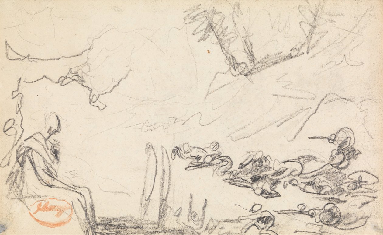 Figuur Samenstellingsstudie 32 door George Romney