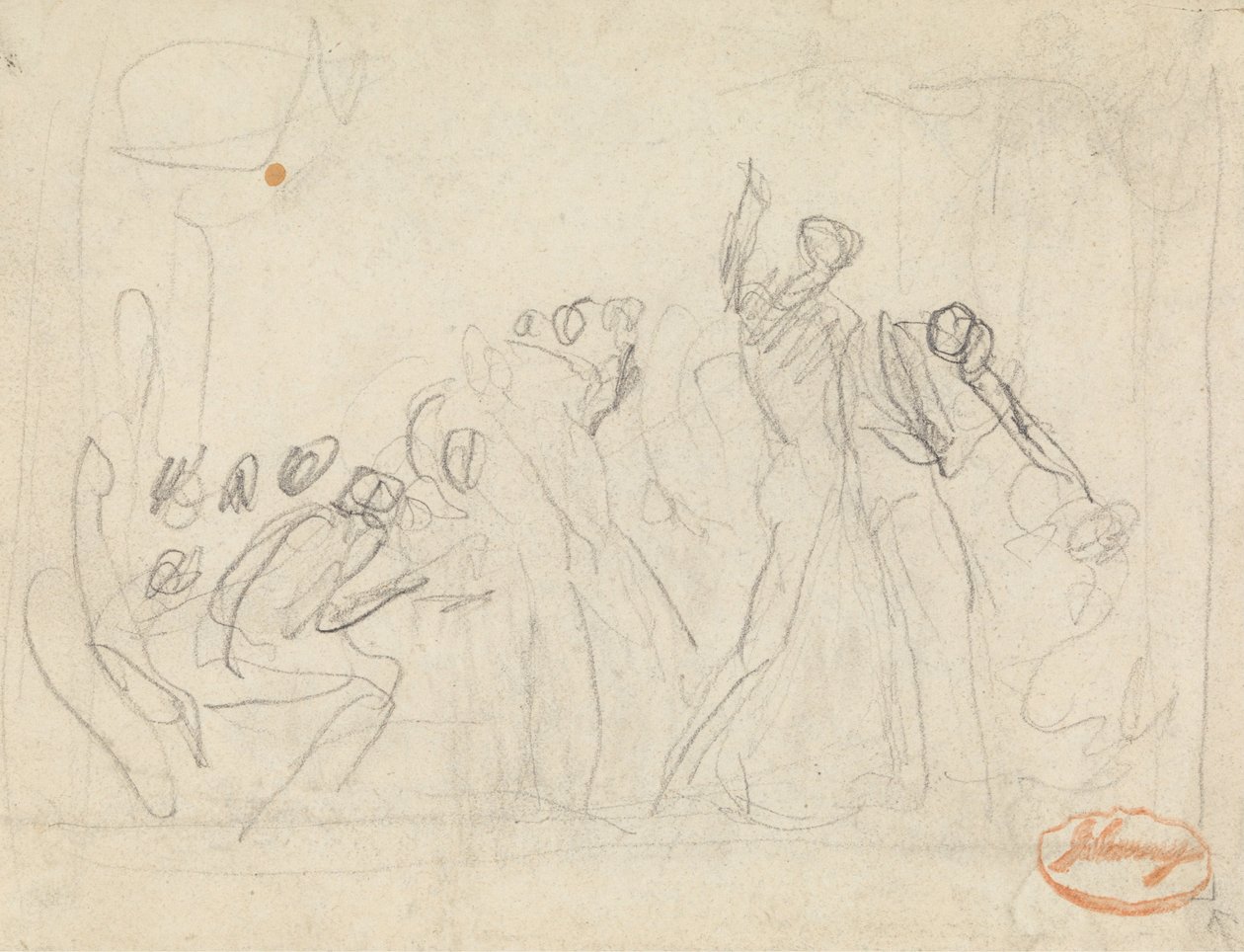 Figuur Samenstellingsstudie 33 door George Romney