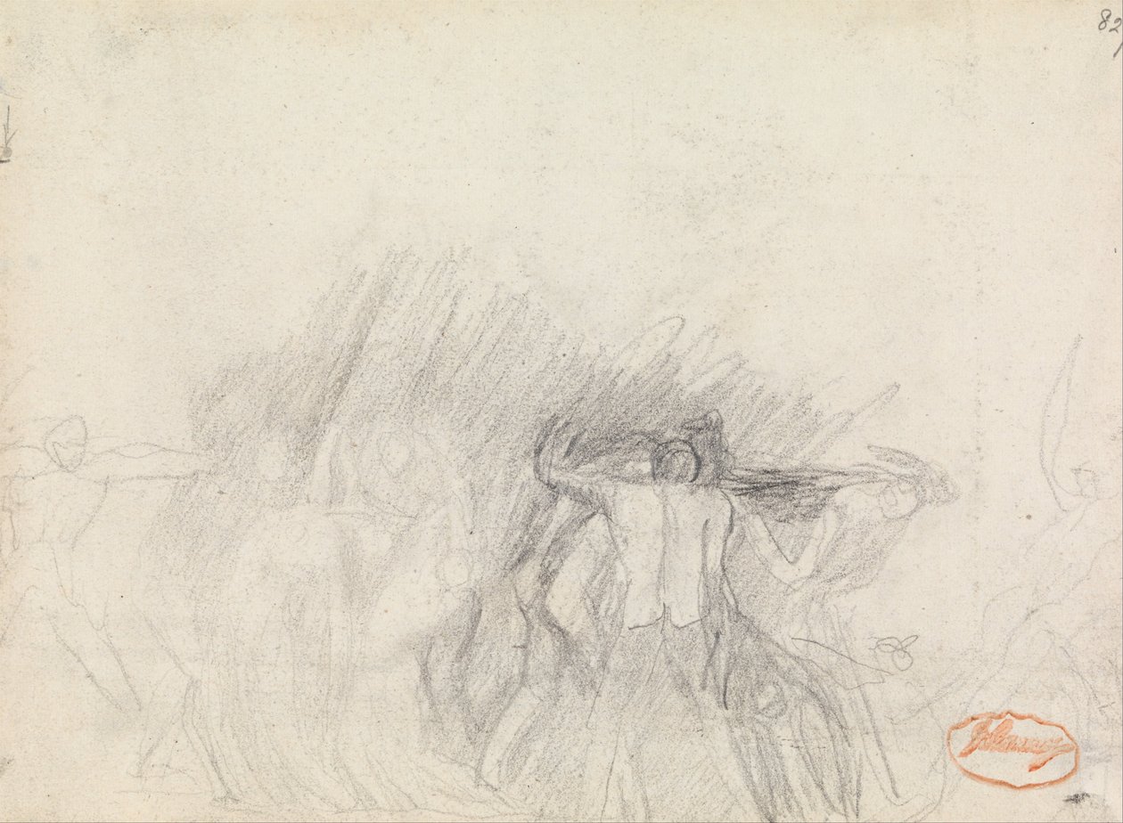 Figuur Samenstellingsstudie 50 door George Romney