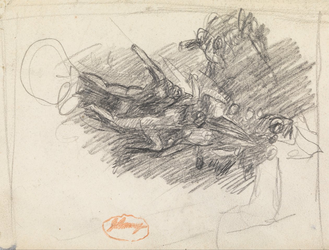 Figuur Samenstelling Studie 6 door George Romney