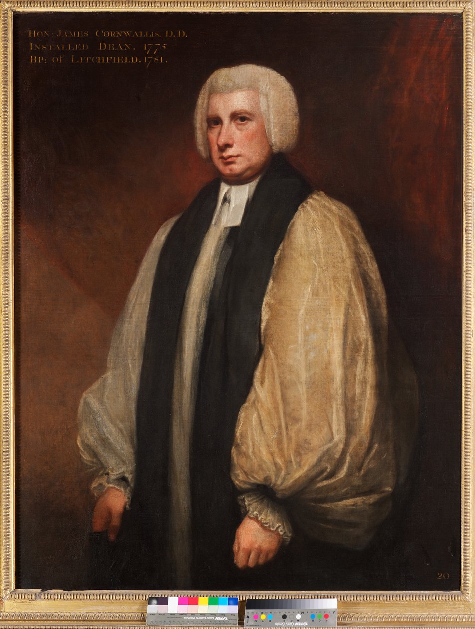 Hon. James Cornwallis (deken van Canterbury 1775-1781) door George Romney