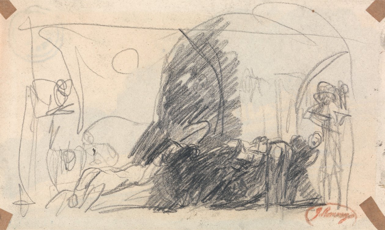 John Howard bezoekt een lazaretto door George Romney
