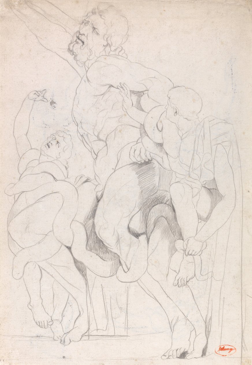 Laocoön door George Romney