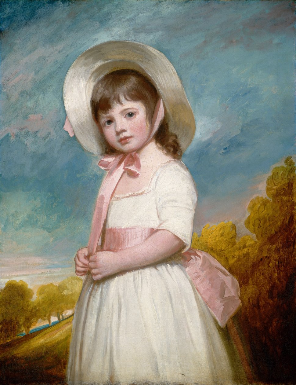 Miss Juliana Willoughby, 1781-1783 door George Romney